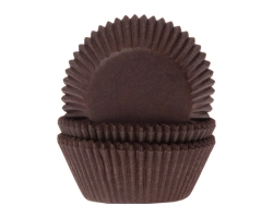 Caisses Effen bruin 48x32 mm