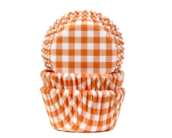 OUTLET Baking cup ruit oranje 50x33mm