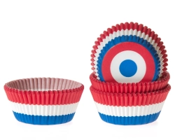 Baking cup vlag NL 50x33mm