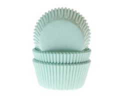 Baking case effen Mint 50x33 mm
