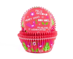 SALE Baking cup Fancy Xmas