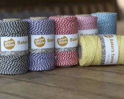 Bakers Twine Rood - 100 meter