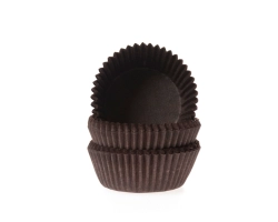Mini caisses effen bruin 35x23 mm