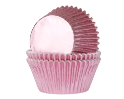 Baking cups Folie babyroze 51x38