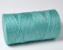 Jute twine 20 m AQUA
