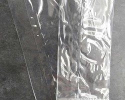1000 stuks pp glanzend cellofaan zakjes zonder zijnaad 80x200mm