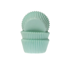 MINI baking cups mint 35x23 mm