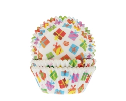 Baking cups Cadeaus 50x33mm