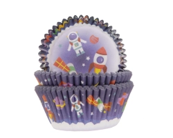 Baking cups SPACE 50x33 mm
