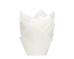 Muffin tulp cups WIT