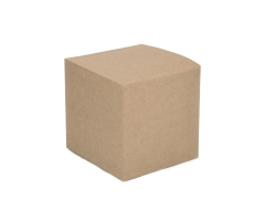 ECO-LINE 1 cupcakedoos Kraft ZONDER venster incl inleggers  FSC, recycled, Composteerbaar