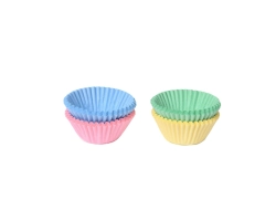 Baking cups Chocolade/Petit four assorti 25x19mm-100 stuks