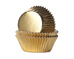 Baking cup Goud folie 51x38 mm