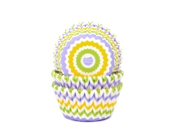 Baking cups Chevron Lente 50x33mm