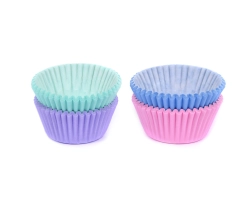 Baking cups Mini assorti pastel 35x23mm
