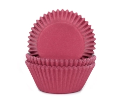 Baking cups WIJNROOD 50x32.5mm
