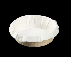 houten bakring met bakpapier 10.5 cm 4 stuks