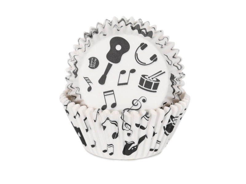 Baking cups Music 50x325mm
