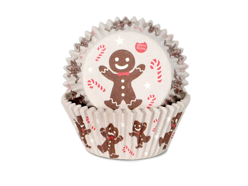 baking cups Gingerbread 50x32.5mm