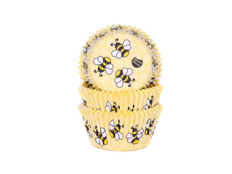 Baking cases Bee 50x33mm